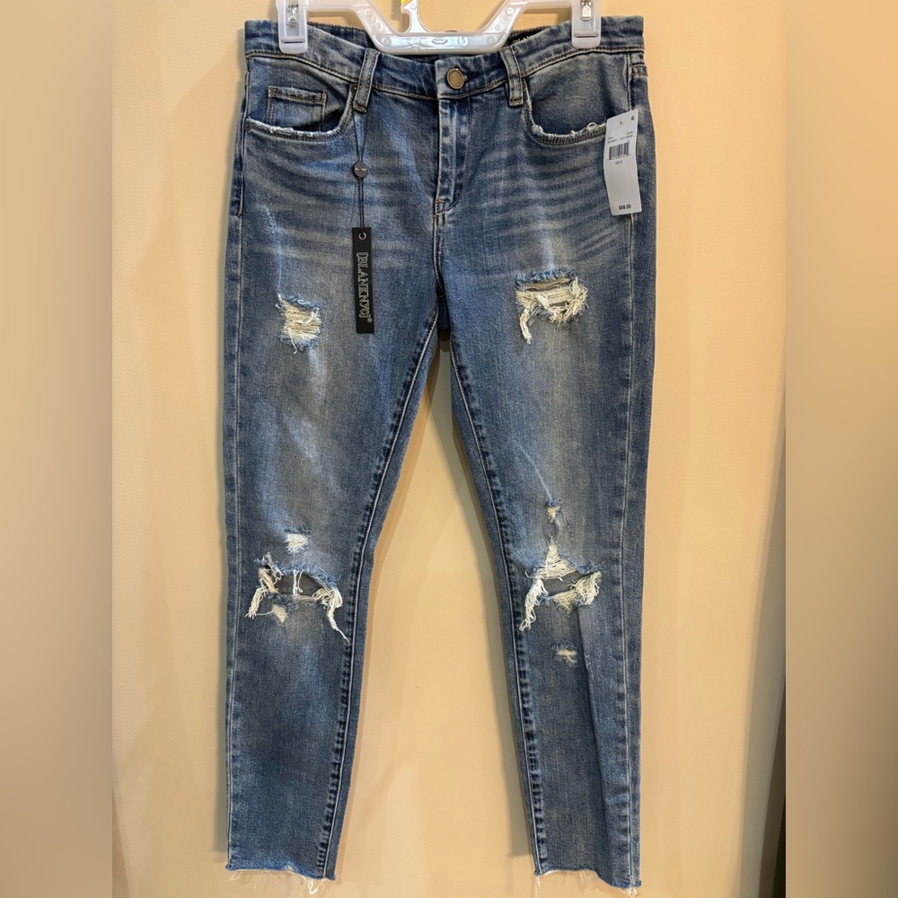 Blank NYC Blue Distressed Jeans